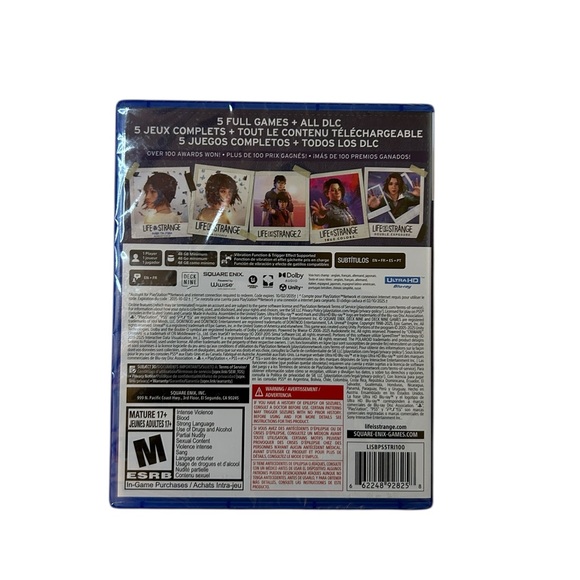 Life Is Strange Collection for Playstation 5 [New SEALED] 5 Full Games ALL DLC - Picture 2 of 2